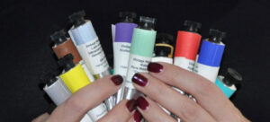 supplies SLIDER paint tubes